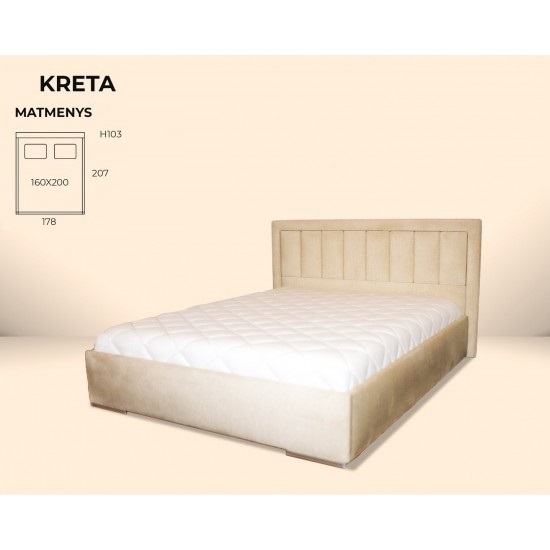 Miegamojo lova Kreta
