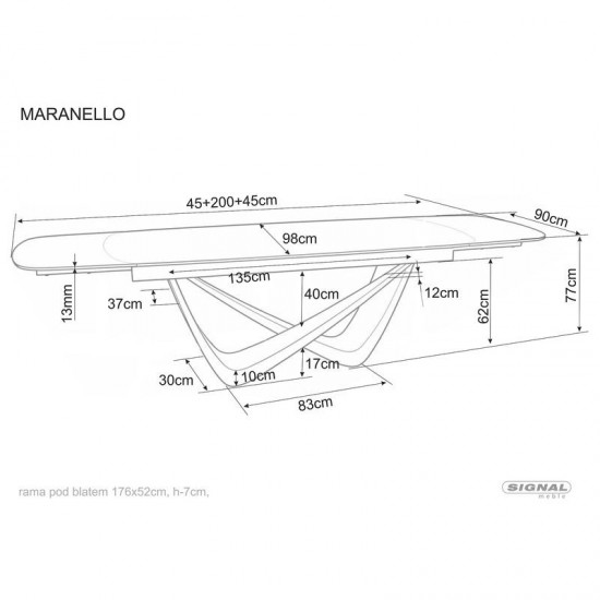 Stalas Maranello Ceramic